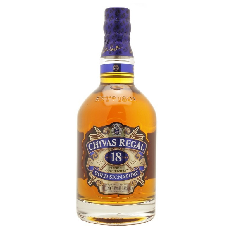 CHIVAS REGAL 18 ans Gold Signature chez territoire whisky
