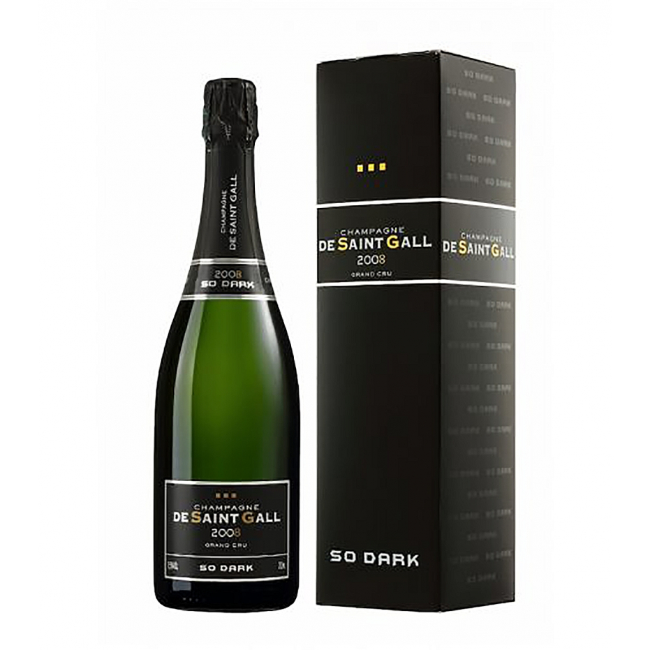 DE SAINT GALL Grand Cru "So Dark" Millésimé 2008 DE SAINT GALL Grand Cru "So Dark" Millésimé 2008