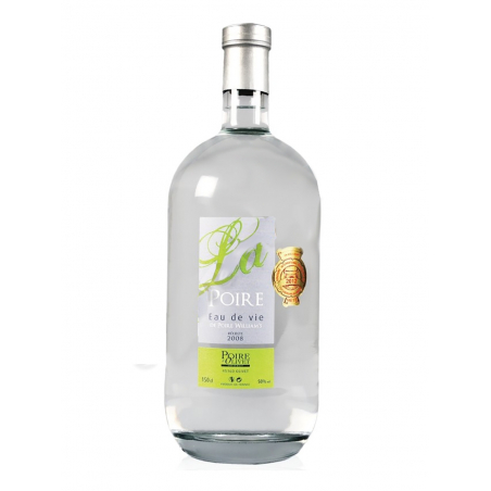 Eau de vie de poire d'Olivet avec fruit 140 cl