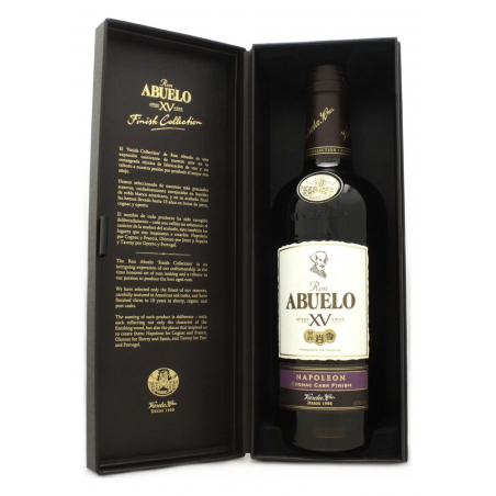 Abuelo 15 ans Napoléon Cognac Cask Finish XV Finish Collection