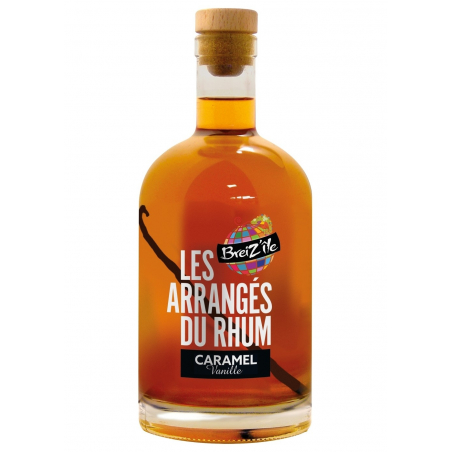 Les Arrangés du Rhum Caramel Vanille BreiZ'île