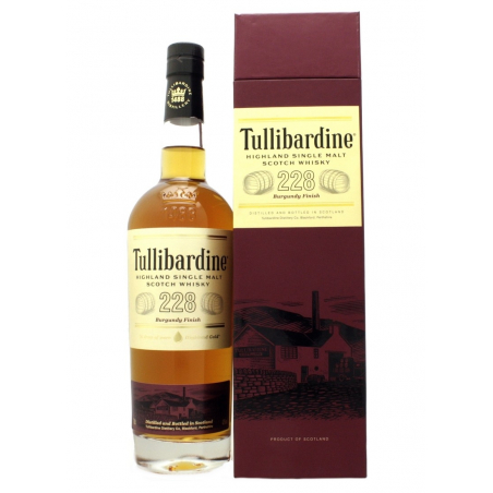 TULLIBARDINE 228 BURGUNDY FINISH