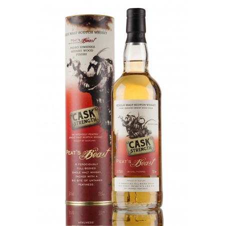 Peat's Beast Cask Strength Pedro Ximenez Sherry Single Malt