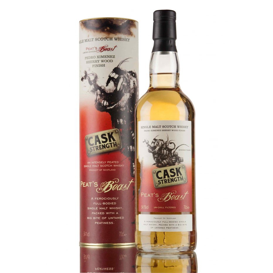 Peat's Beast Cask Strength Pedro Ximenez Sherry Single Malt Peat's Beast Cask Strength Pedro Ximenez Sherry Single Malt