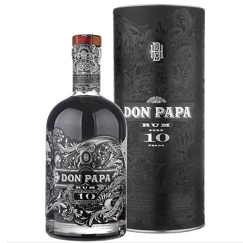 DON PAPA 10 ans rhum vieux small batch DON PAPA 10 ans rhum vieux small batch