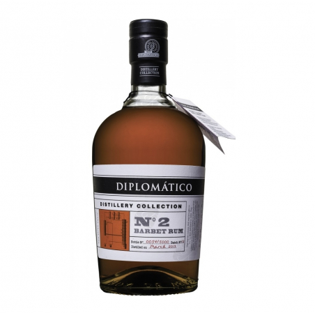 RHUM DIPLOMATICO distillery collection single Barbet N°2