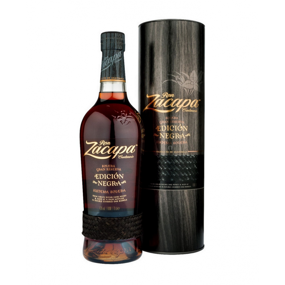 RHUM ZACAPA XO CENTENARIO CL.70 AVEC ÉTUI ET 2 VERRES