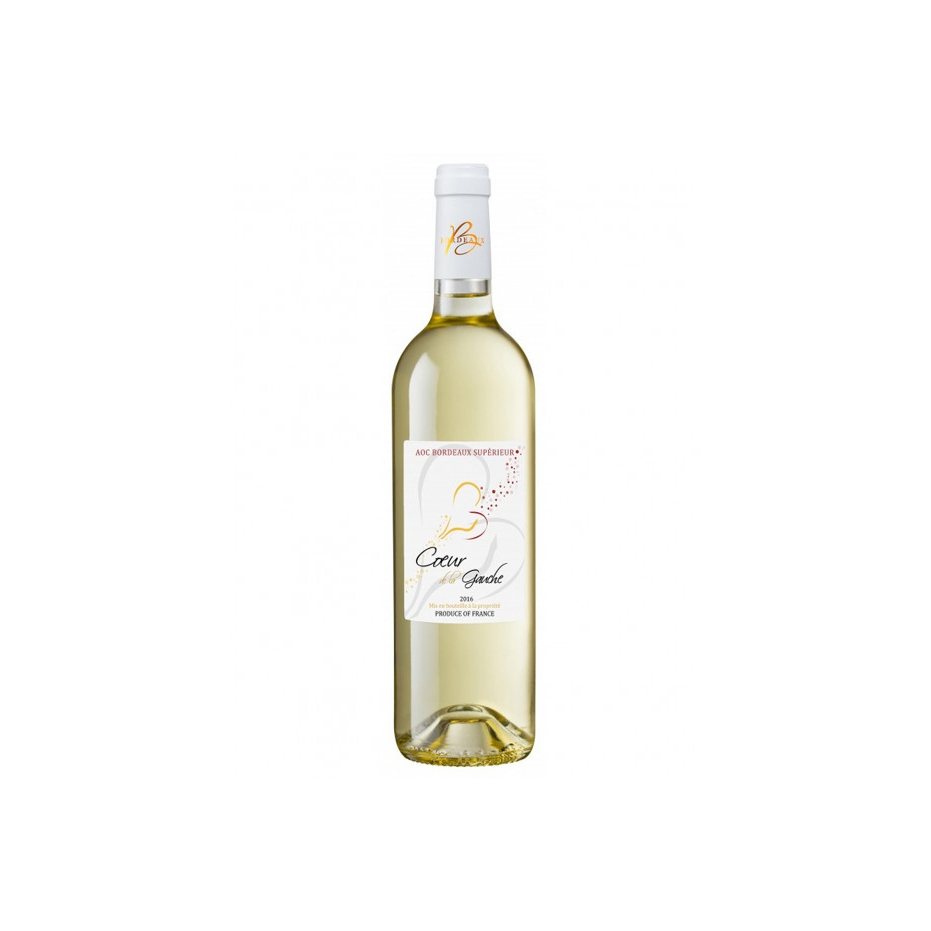 Coeur de la gauche Bordeaux Blanc 2016 Coeur de la gauche Bordeaux Blanc 2016