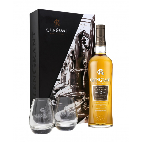 Glen Grant 12 ans + 2 Verres