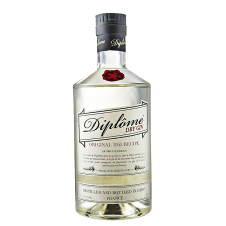 Diplôme Dry Gin