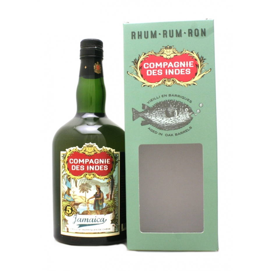 Compagnie des Indes Jamaïca 5 ans Rhum Compagnie des Indes Jamaïca 5 ans Rhum