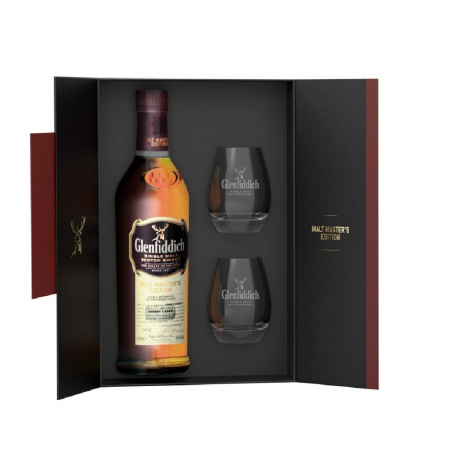 Coffret Glenfiddich Malt Masters avec 2 verres