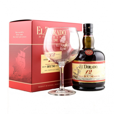 El Dorado 12 ans + 1 verre