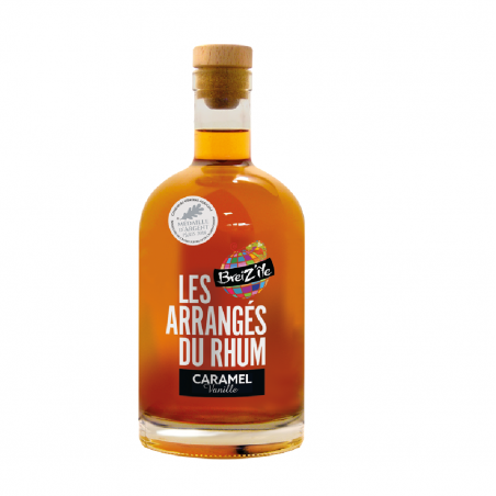 Les Arrangés du Rhum Caramel Vanille BreiZ'île