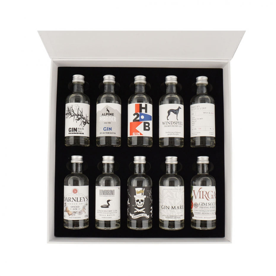 The Gin Box - World Tour Edition - Coffret Decouverte Gin The Gin Box - World Tour Edition - Coffret Decouverte Gin