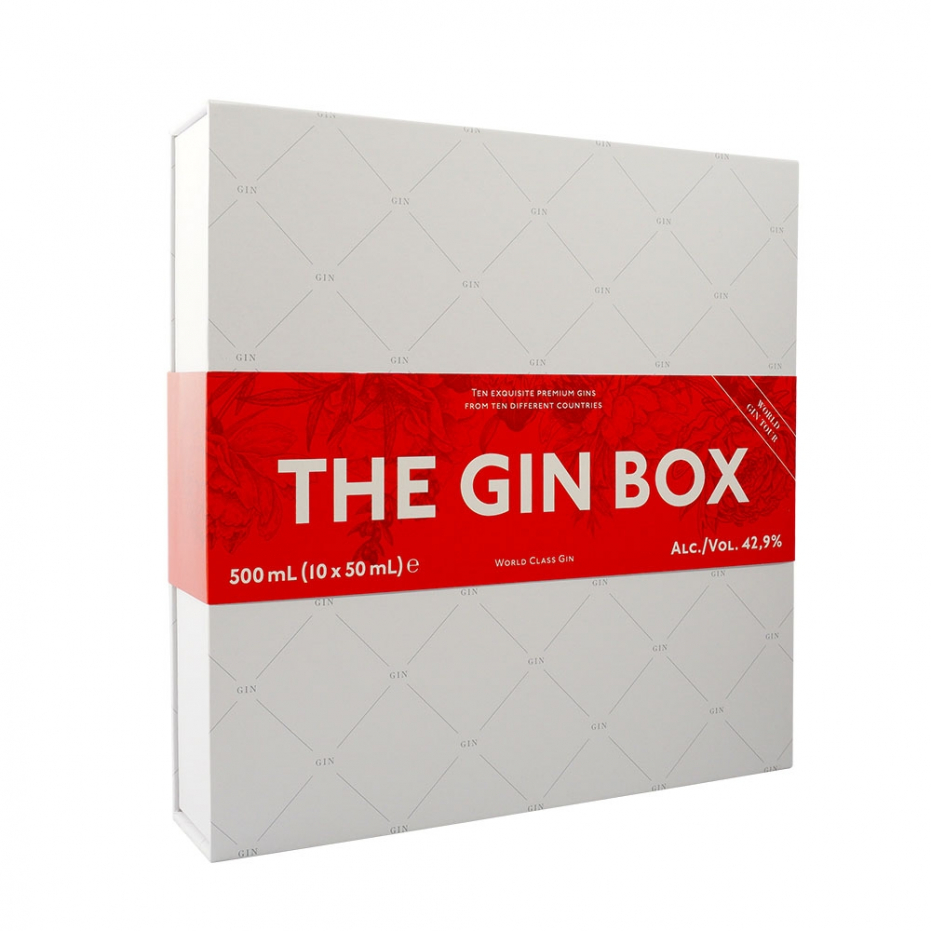The Gin Box - World Tour Edition - Coffret Decouverte Gin The Gin Box - World Tour Edition - Coffret Decouverte Gin