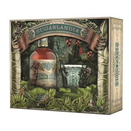 Don Papa Baroko Coffret 1 Verre Sugarlandia