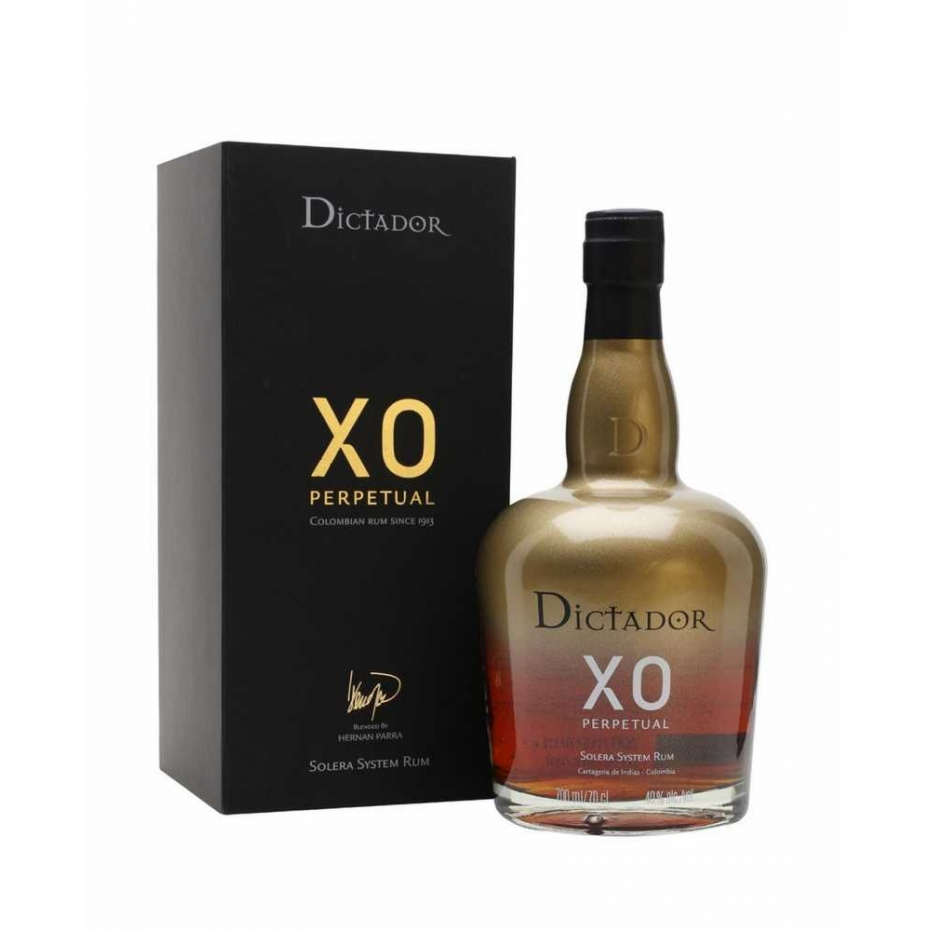 Dictador XO Perpetual Solera System rum Dictador XO Perpetual Solera System rum