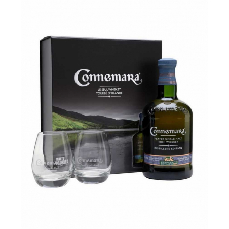Connemara Distiller's Edition + 2 verres3900