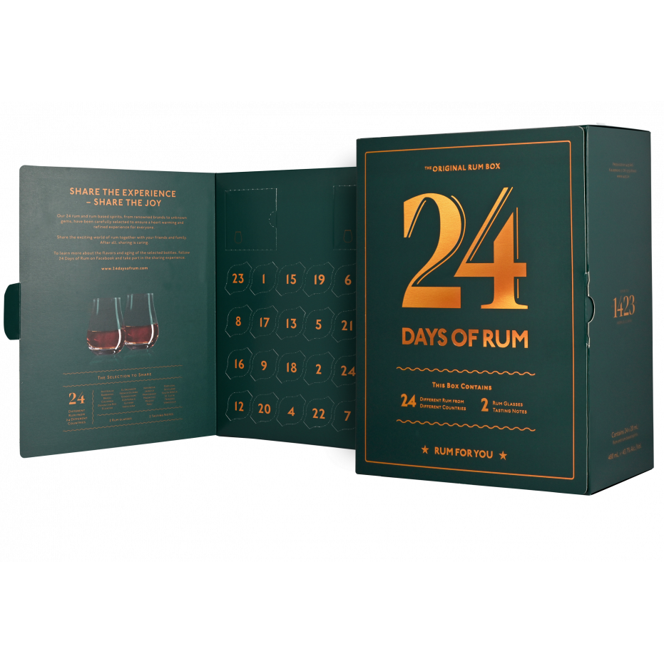 Coffret Calendrier de l'Avent - Spécial Rhum Coffret Calendrier de l'Avent - Spécial Rhum