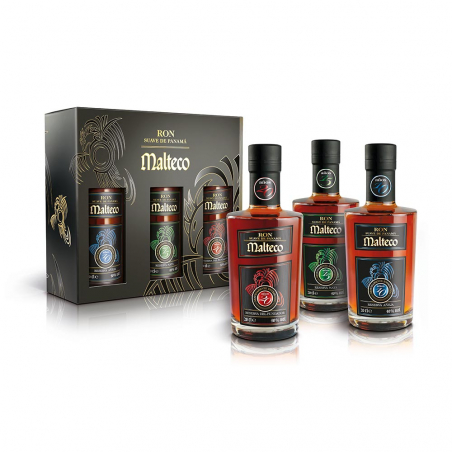 Coffret malteco 10 ans / 15 ans / 20 ans 3x20cl4025