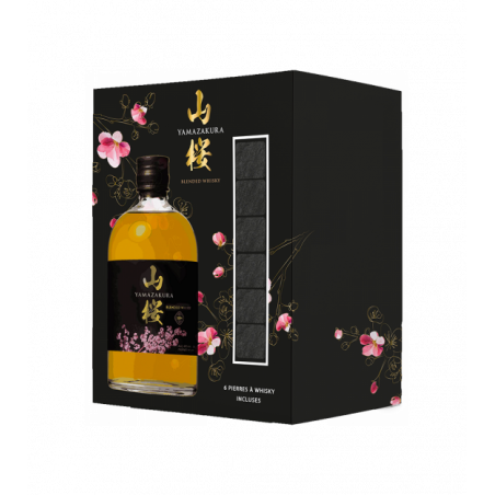 Yamazakura Blended + coffret pierres à whisky4095