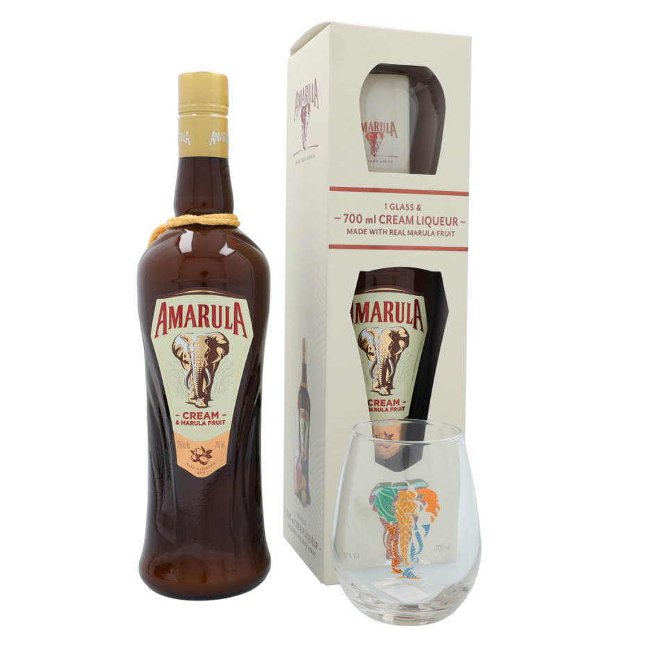 Amarula Liqueur coffret verre - Territoire whisky