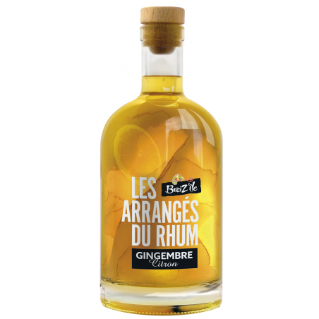 Les Arrangés du Rhum Gingembre Citron BreiZ'île4217