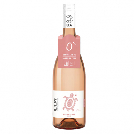 Domaine Uby rosé sans alcool - Territoire Whisky