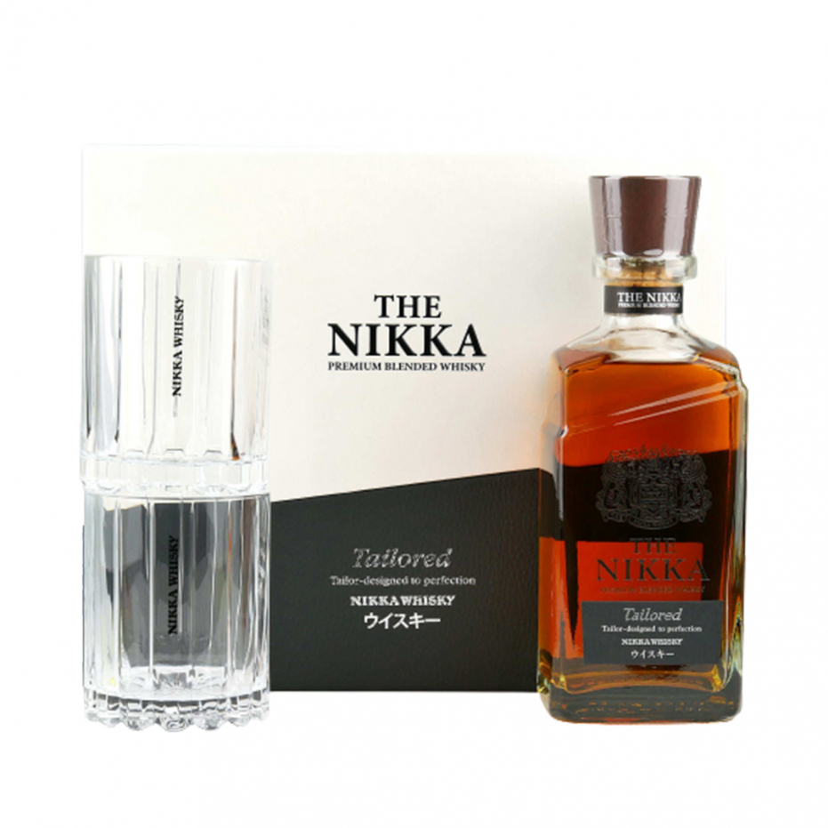 Coffret cadeau 2 verres whisky The Nikka Tailored 43% - Whisky Nikka