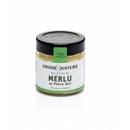 Groix & Nature - Rillettes de Merlu au Poivre Vert4364