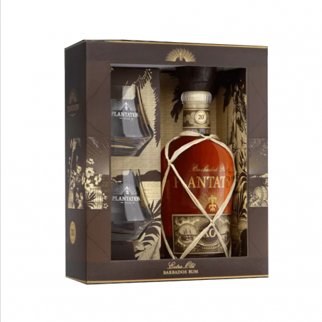 Plantation XO 20th Anniversary coffret 2 verres4388