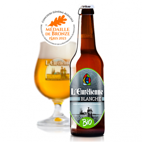 Brasserie L'Eurélienne - Bière blanche bio artisanale4431