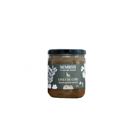 Civet de cerf Sauce Grand Veneur - Nemrod4470