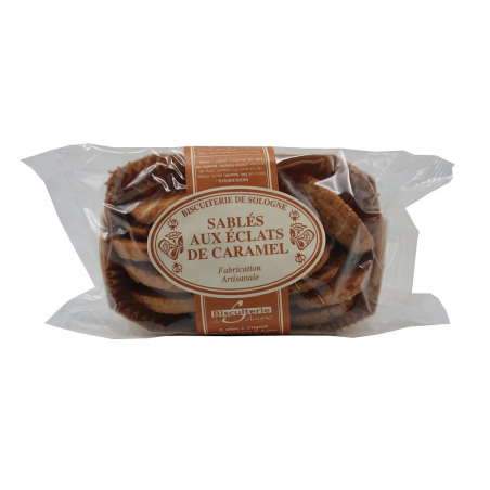 Sablés aux éclats de caramel - Biscuiterie de Sologne4475