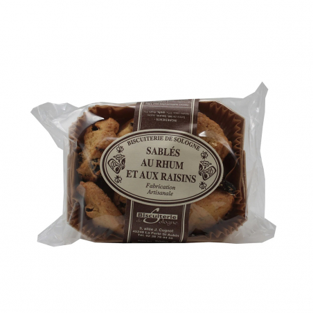 Sablés Rhum Raisin - Biscuiterie de Sologne4476