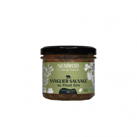 Terrine de sanglier au pinot gris - Nemrod4482