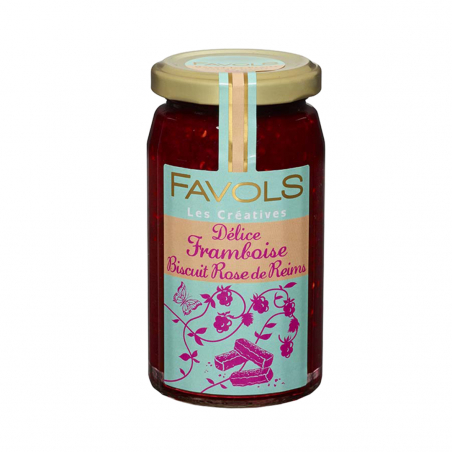 Délice Framboise biscuit rose de Reims - Favols4485
