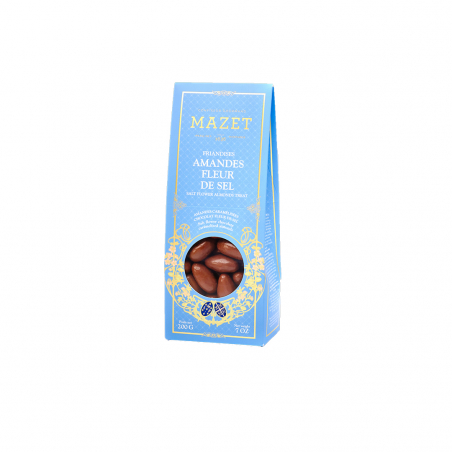 Amandes Lait Fleur de Sel - Mazet4496