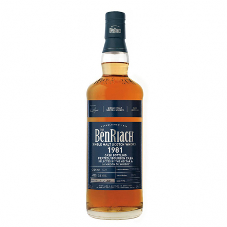 Benriach 38 ans 1981 Peated Bourbon Barrel Joint Bottling LMDW & The Nectar French Connections 46,6%4577