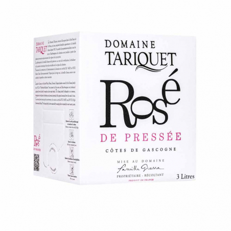 BIB Domaine Tariquet Rose de Pressée IGP Côtes de Gascogne4641