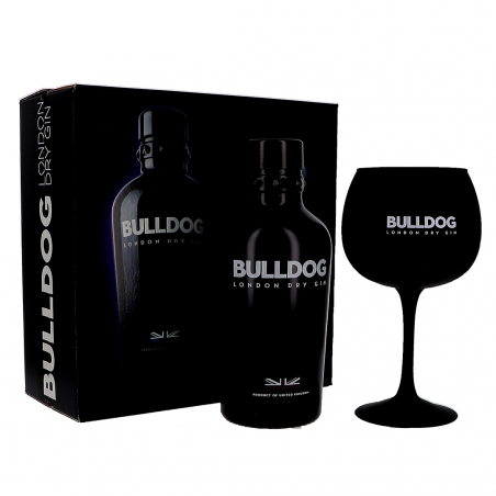 Bulldog London Dry Gin coffret Verre5328