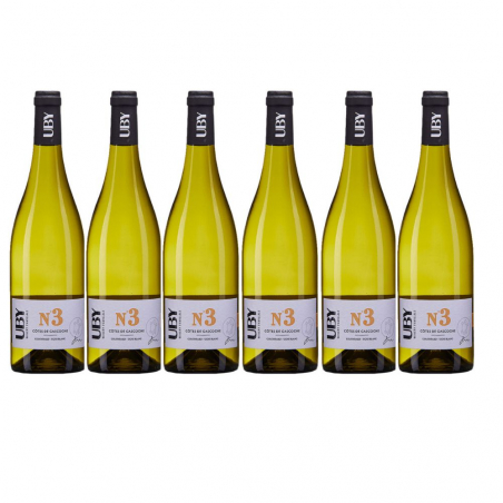 Domaine UBY N°3 Colombard-Sauvignon blanc IGP Côte de Gascogne 2023 - Carton de 6 bouteilles5760