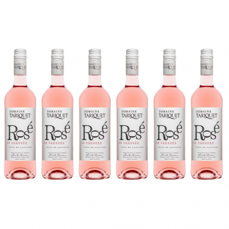 Domaine Tariquet Rose de Pressée IGP Côtes de Gascogne - carton 6 bouteilles