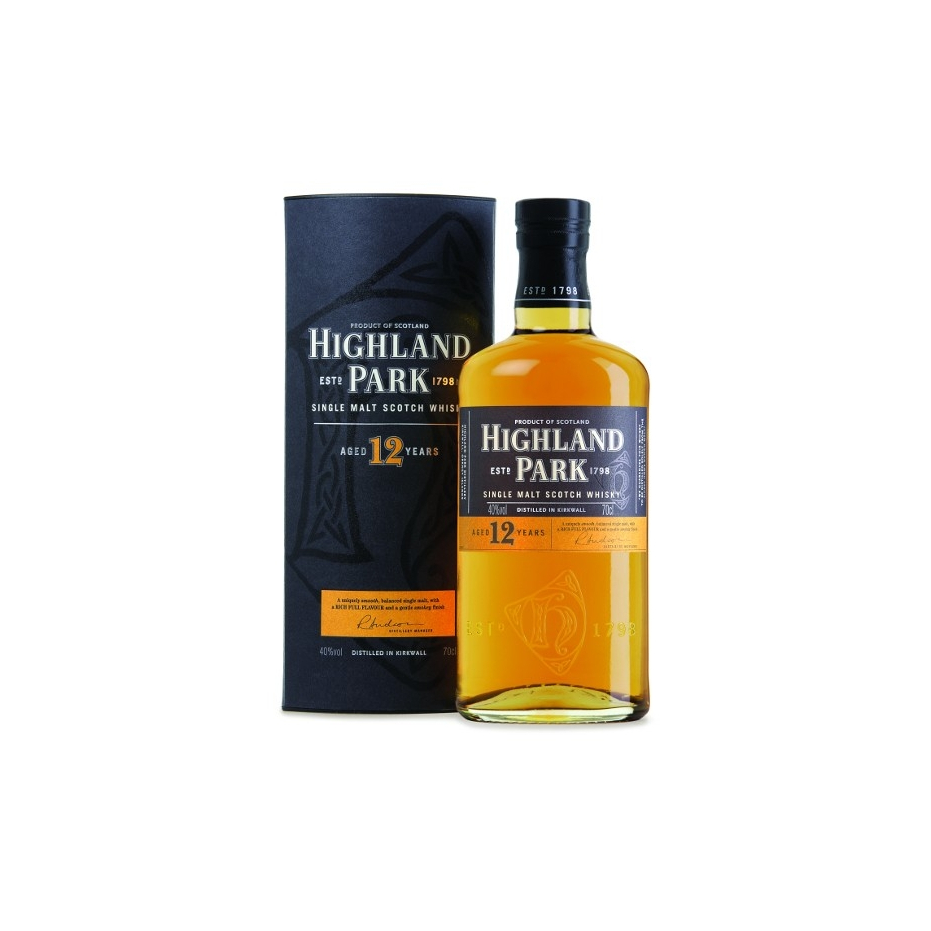 Whisky 12 ans d'âge Single Malt HIGHLAND PARK : la bouteille de 70cL à Prix  Carrefour