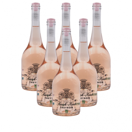 Puech Haut "Theyron" IGP Pays d'Oc rosé 2023 - carton de 6 bouteilles6467