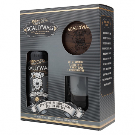 Scallywag Speyside Blend Coffret Verre + Sous-verre6877