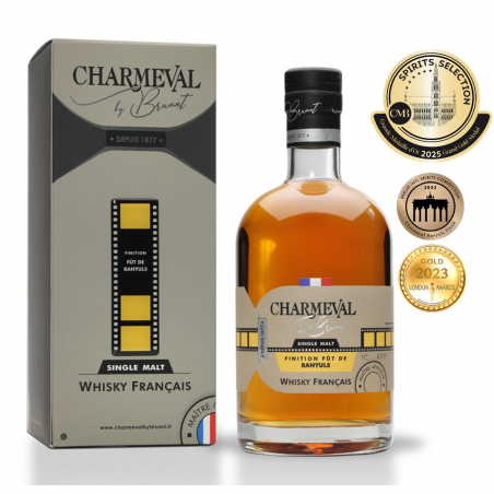 Bouteille de Whisky Charmeval Finition Fût de Banyuls