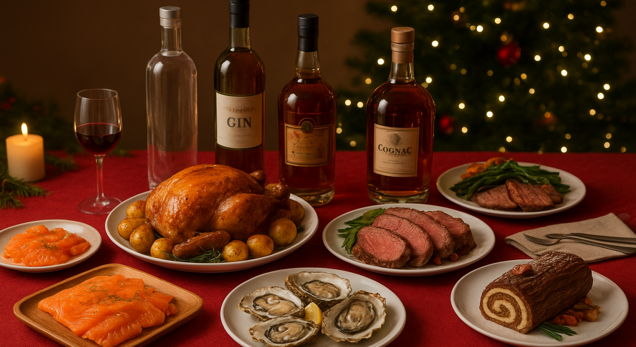 Quels spiritueux pour accompagner vos plats de fin d’année ? Nos idées pour des accords réussis!